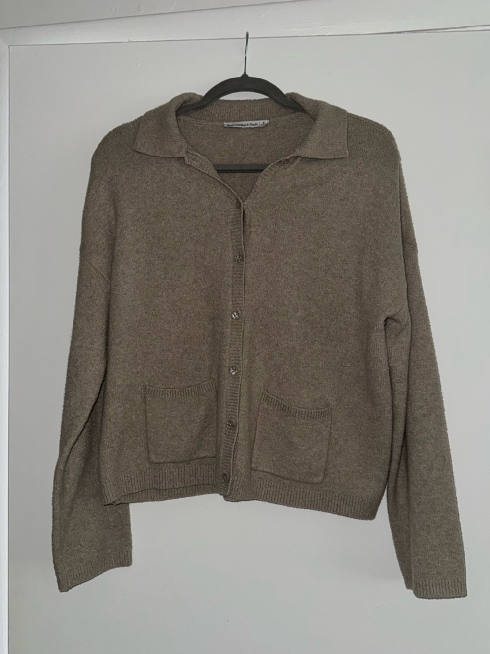 Abercrombie & Fitch Taupe Knit Sweater